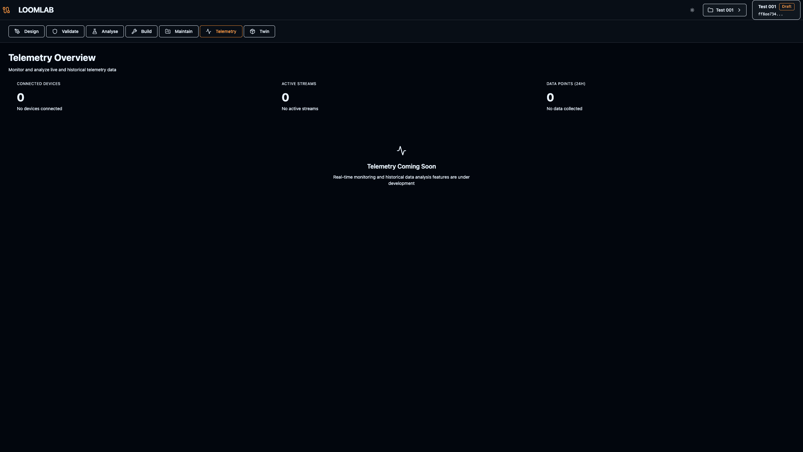 Telemetry — Live Data Hub